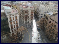 Views from Torres de Serranos 41 - Placa del Furs